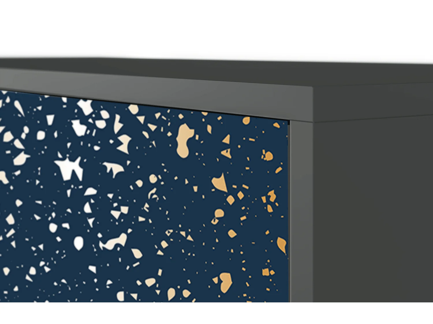 Kredens - 115х84х41 cm - S3 - Starfall, Antracyt