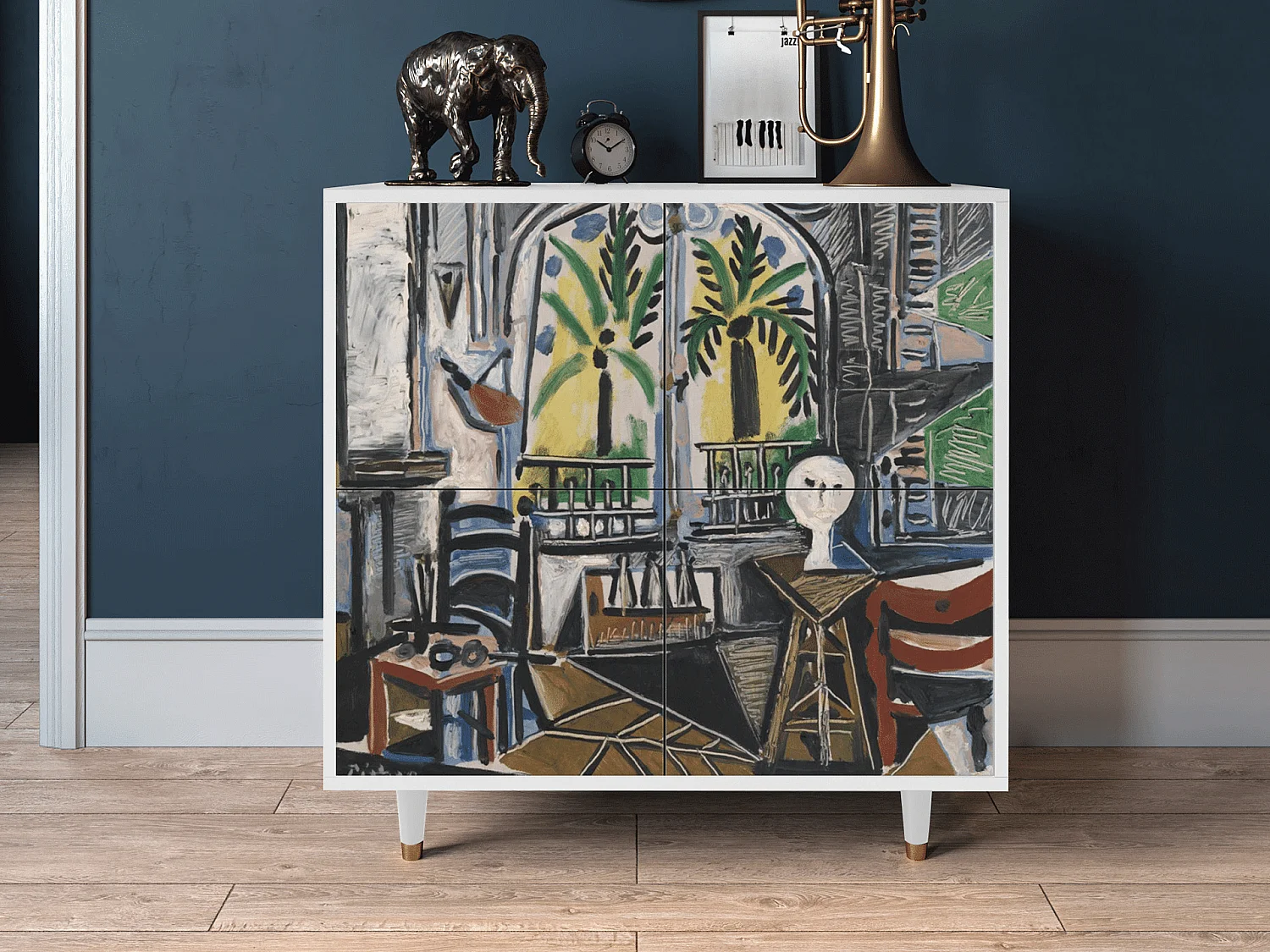 Aparador - 94x96x48 cm - BS3 - The Studio , Blanco