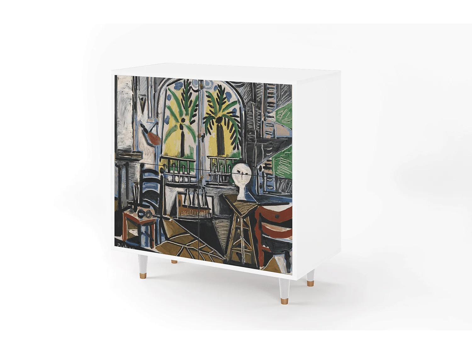 Sideboard - 94x96x48 cm - BS3 - The Studio , Weiß