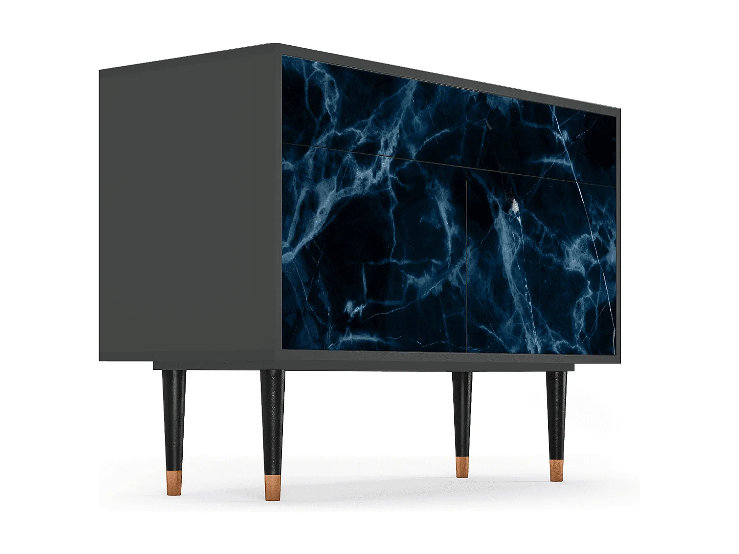 Buffet - 115x85x48 cm - BS4 - Deep Ocean, Anthracite
