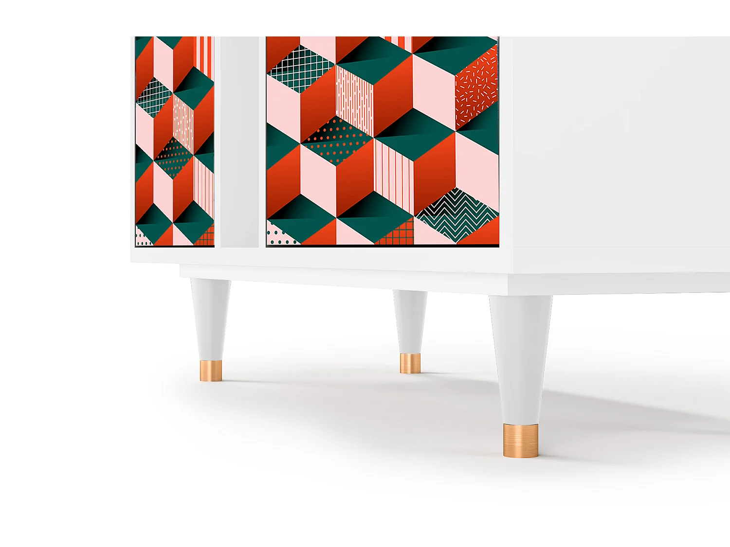 Aparador - 94х96х41 cm - BS5 - Pepsi-Cola, Branco