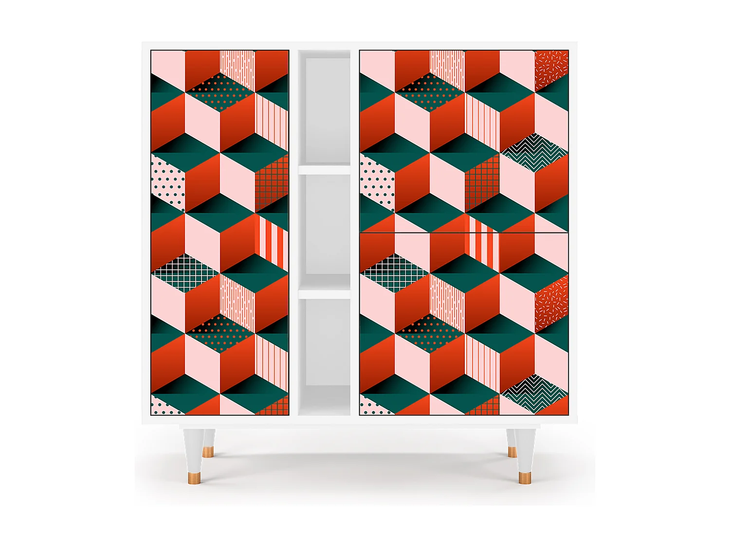 Buffet - 94х96х41 cm - BS5 - Pepsi-Cola, Blanc