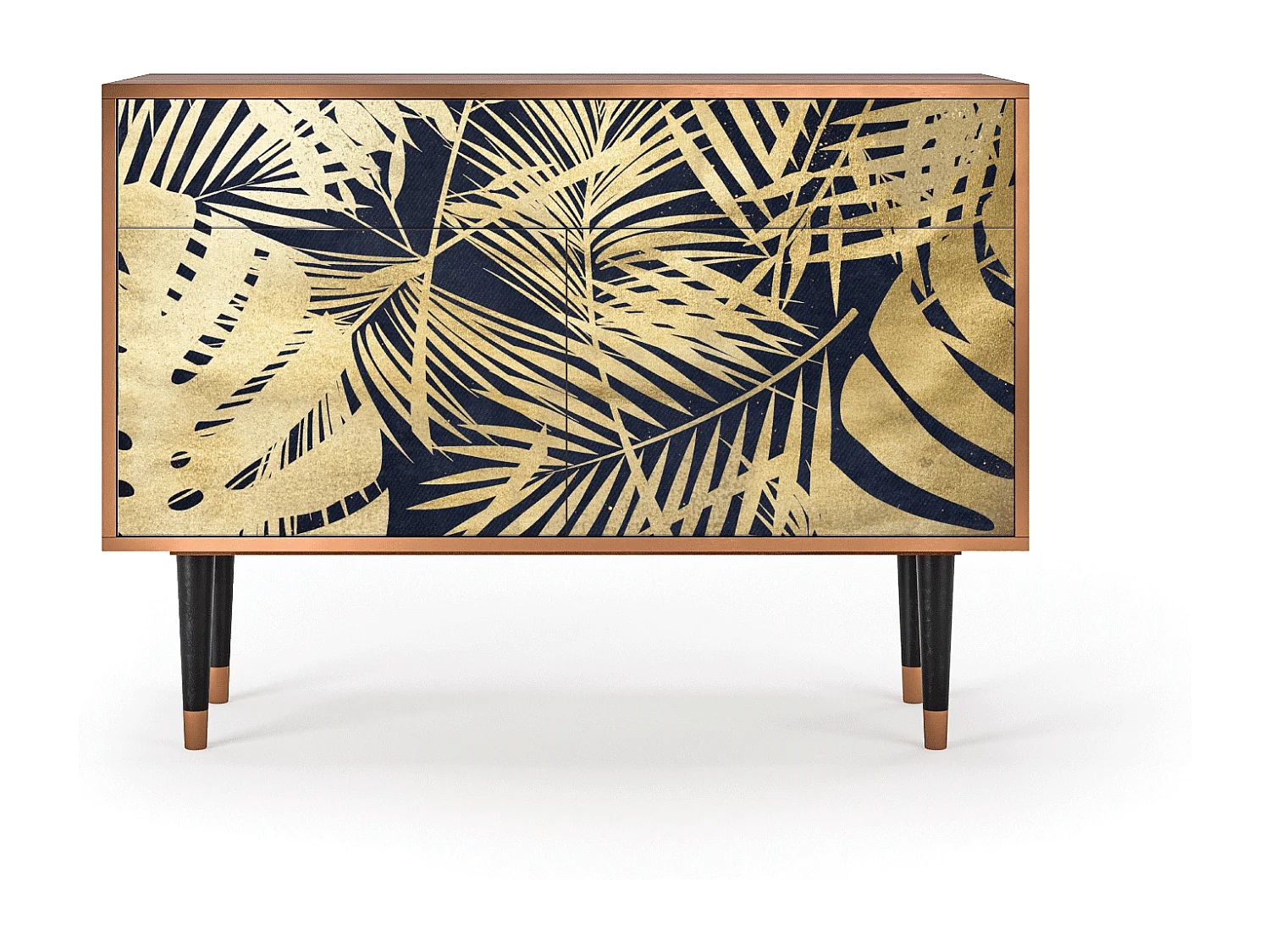 Credenza - 115x85x48 cm - BS4 - Jungle Vibes, Noce