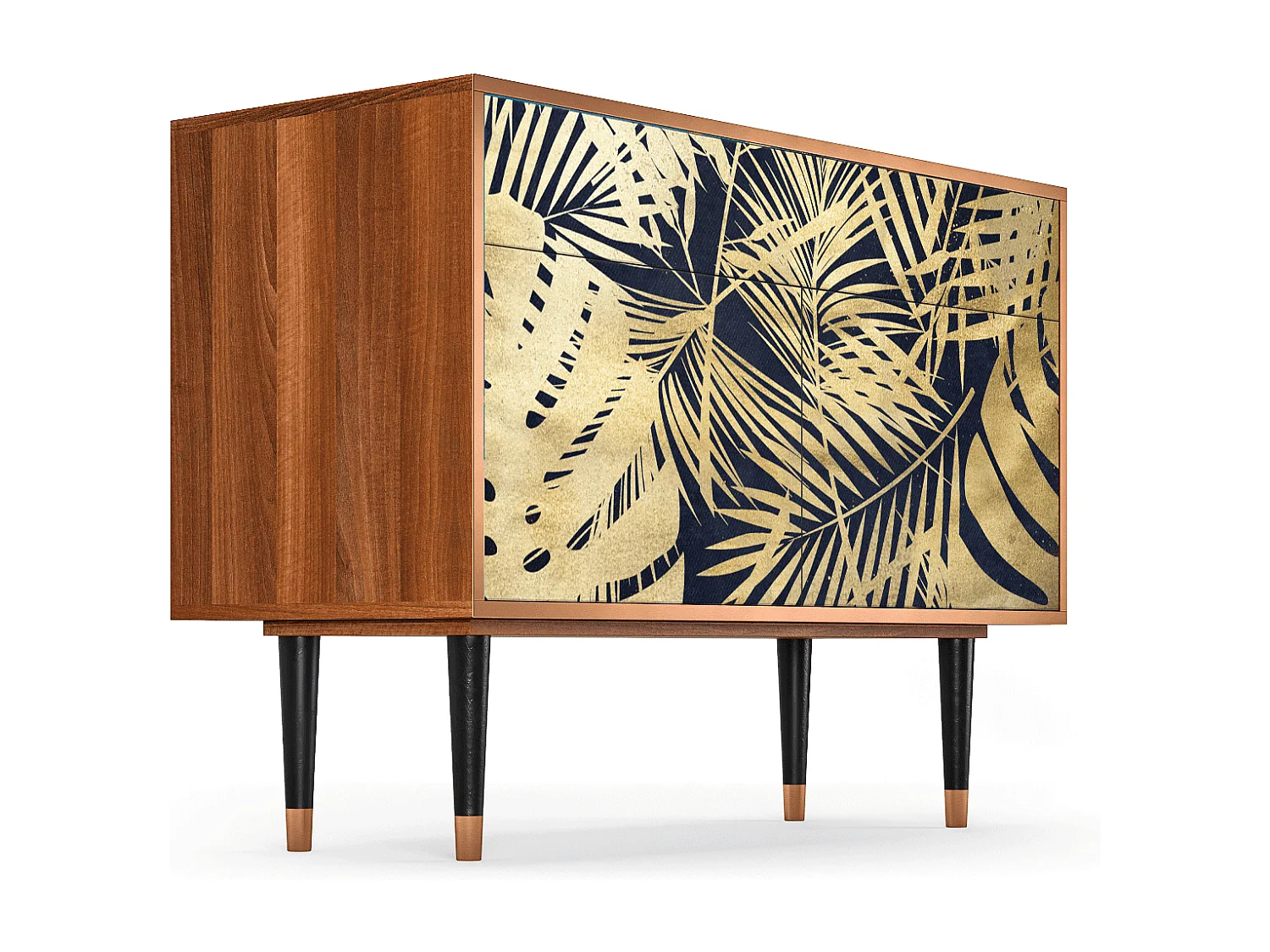 Credenza - 115x85x48 cm - BS4 - Jungle Vibes, Noce