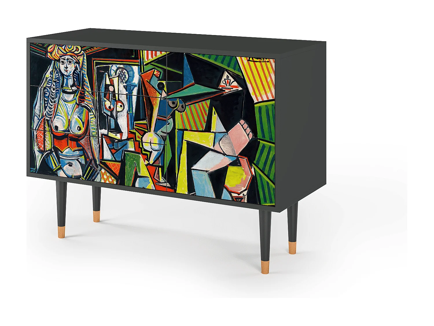 Credenza - 115х84х41 cm - S3 - Women of Algiers, Antracite