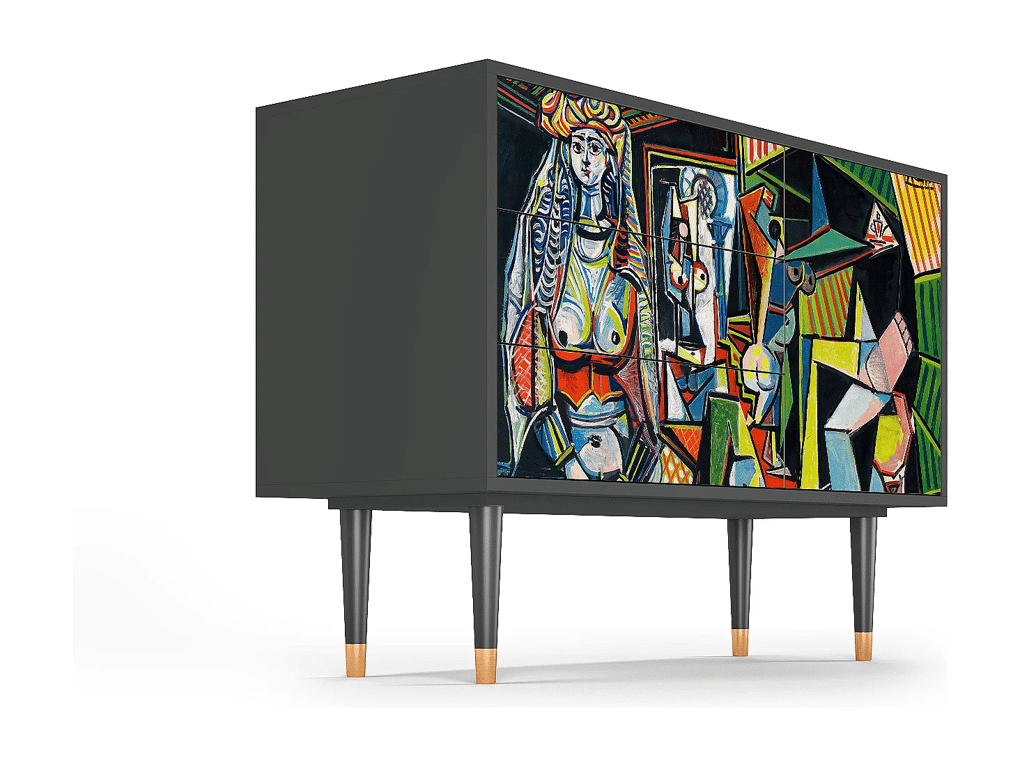 Credenza - 115х84х41 cm - S3 - Women of Algiers, Antracite