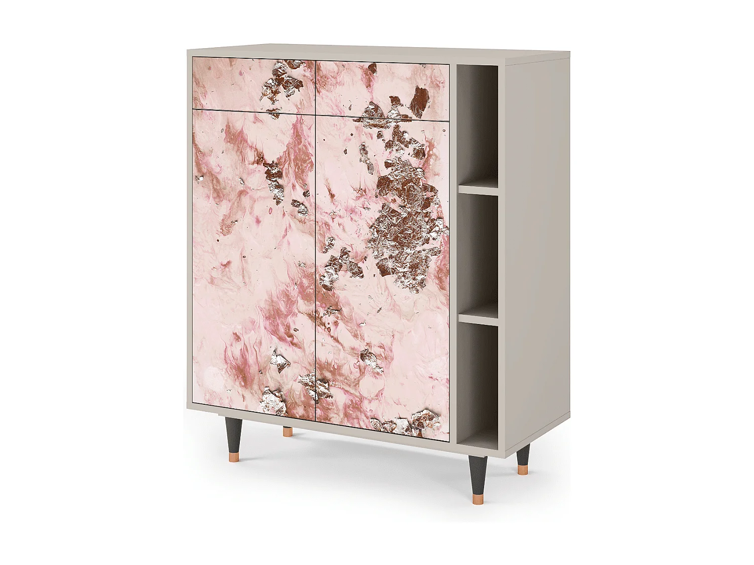 Credenza - 96х110х41 cm - BS6 - Cotton Candy, Sabbia