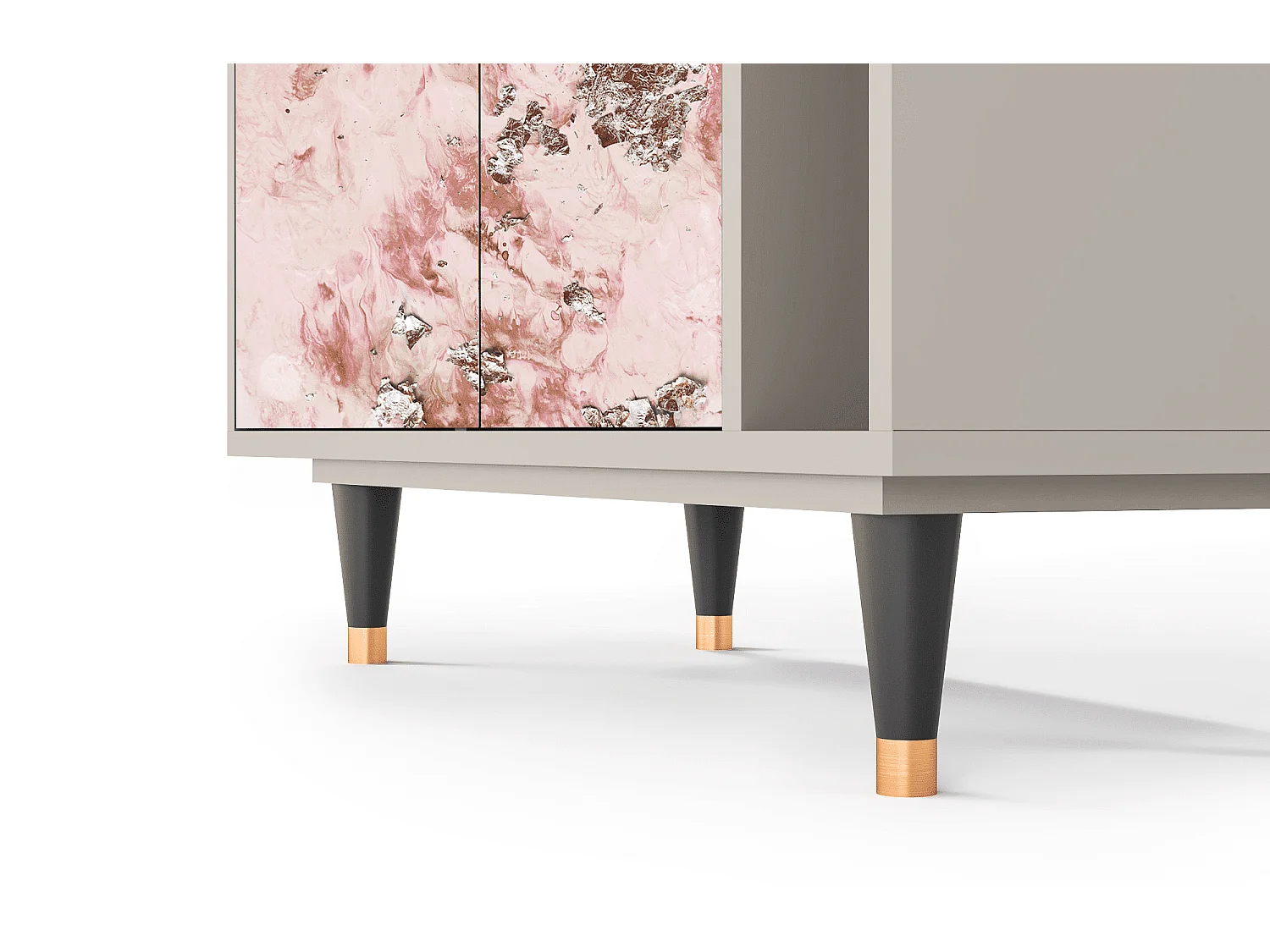 Credenza - 96х110х41 cm - BS6 - Cotton Candy, Sabbia