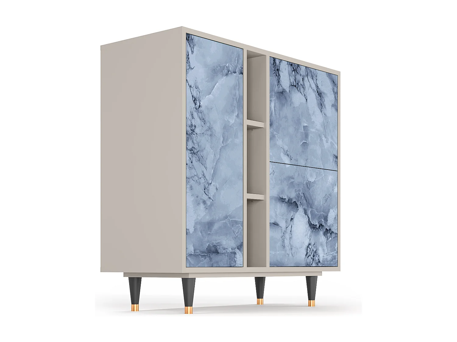 Buffet - 94х96х41 cm - BS5 - Feather Ice, Sable