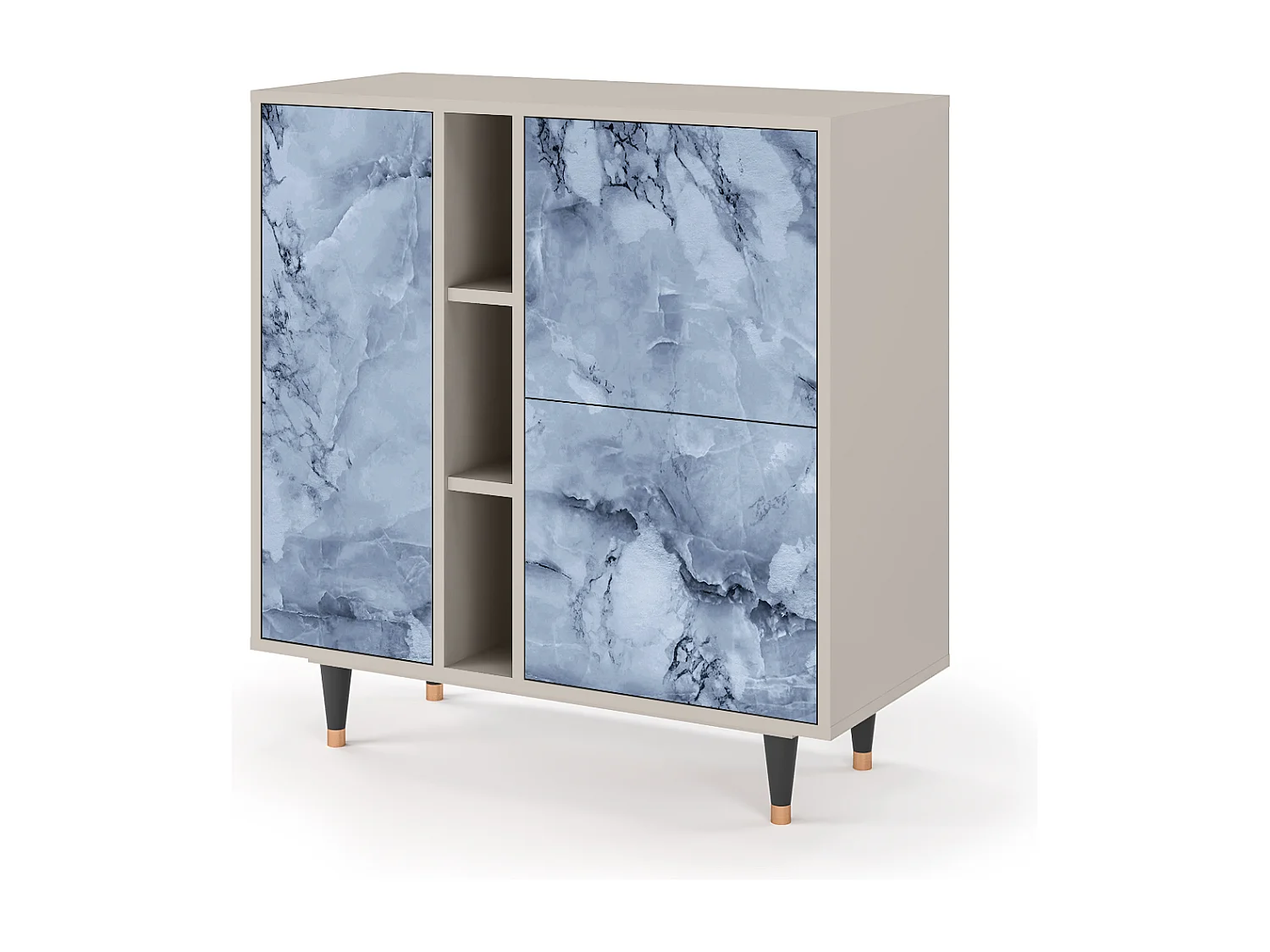 Aparador - 94х96х41 cm - BS5 - Feather Ice, Arena