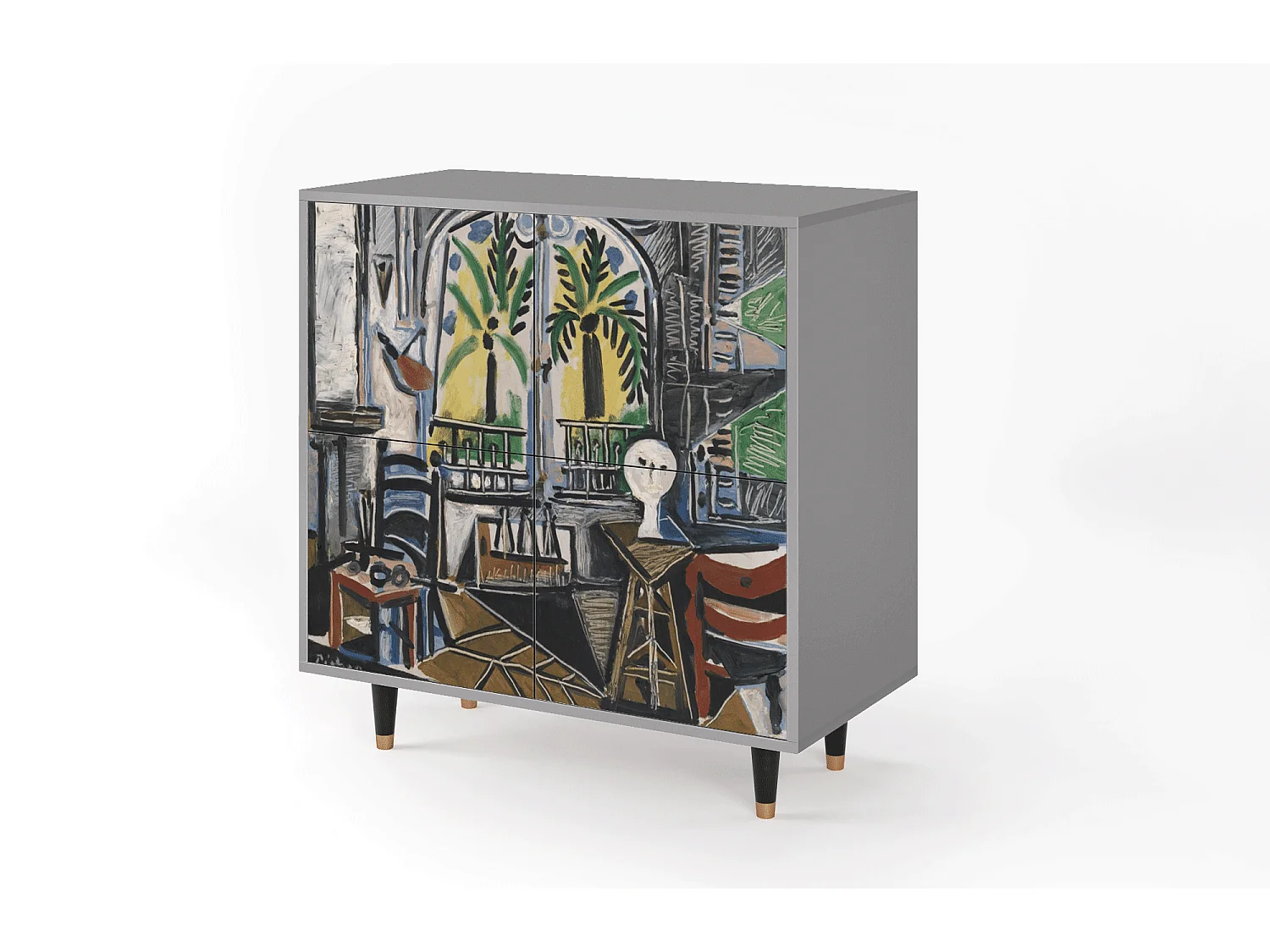 Buffet - 94x96x48 cm - BS3 - The Studio , Gris