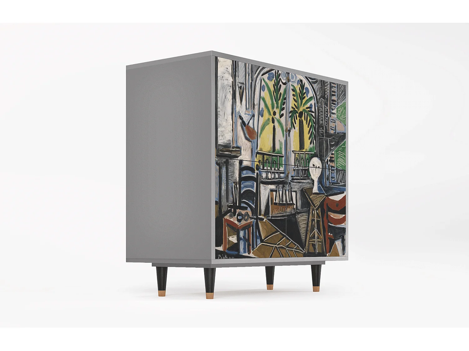 Buffet - 94x96x48 cm - BS3 - The Studio , Gris