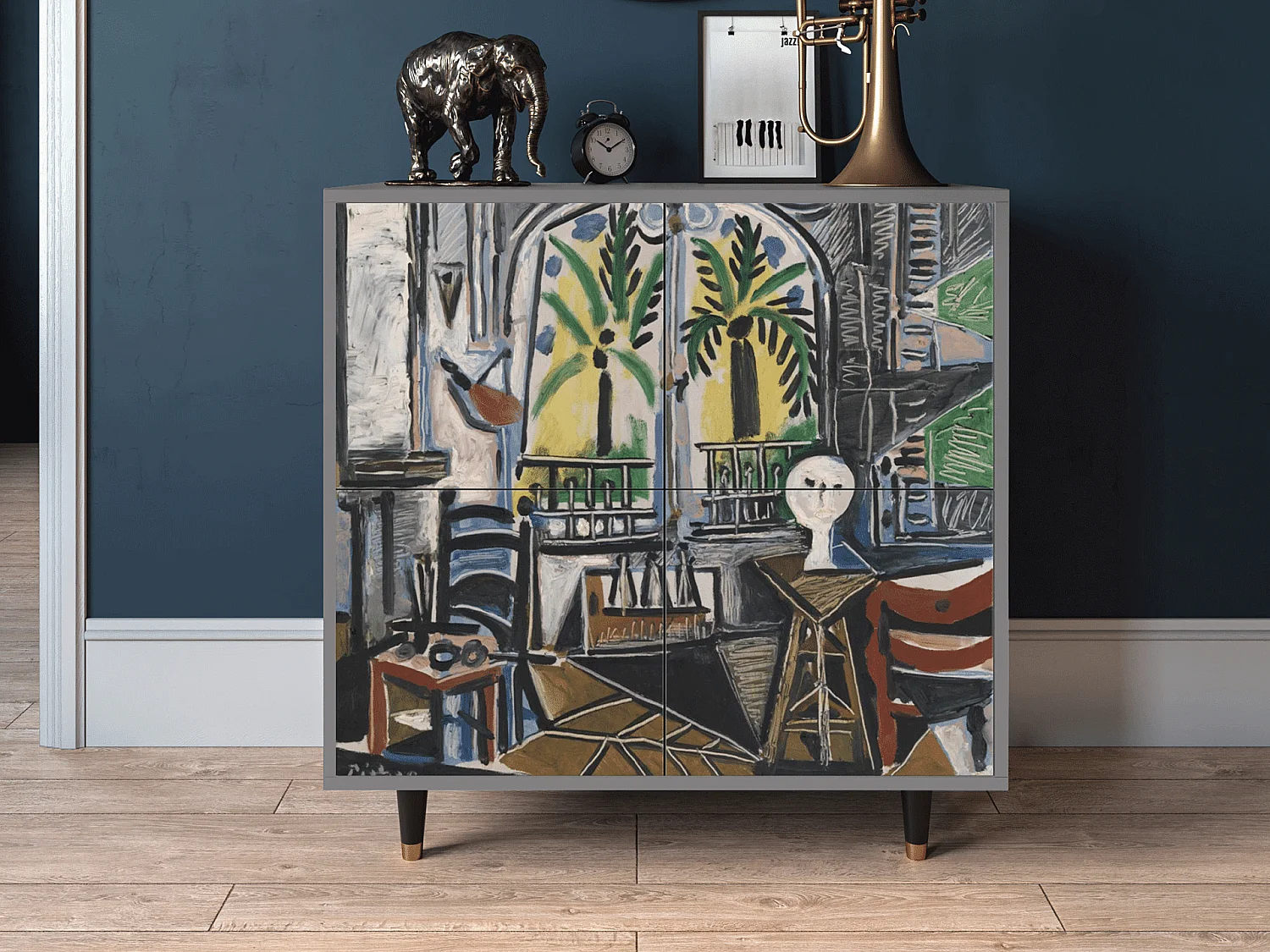 Buffet - 94x96x48 cm - BS3 - The Studio , Gris