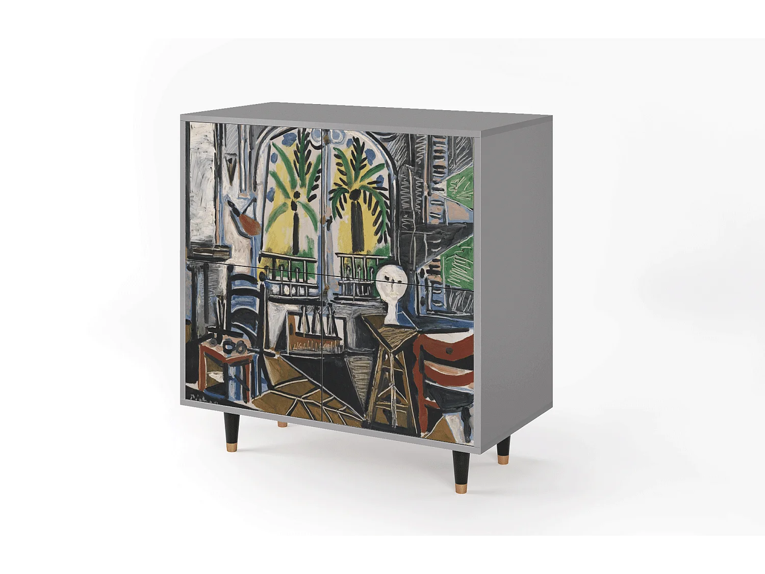 Sideboard - 94x96x48 cm - BS3 - The Studio , Grau