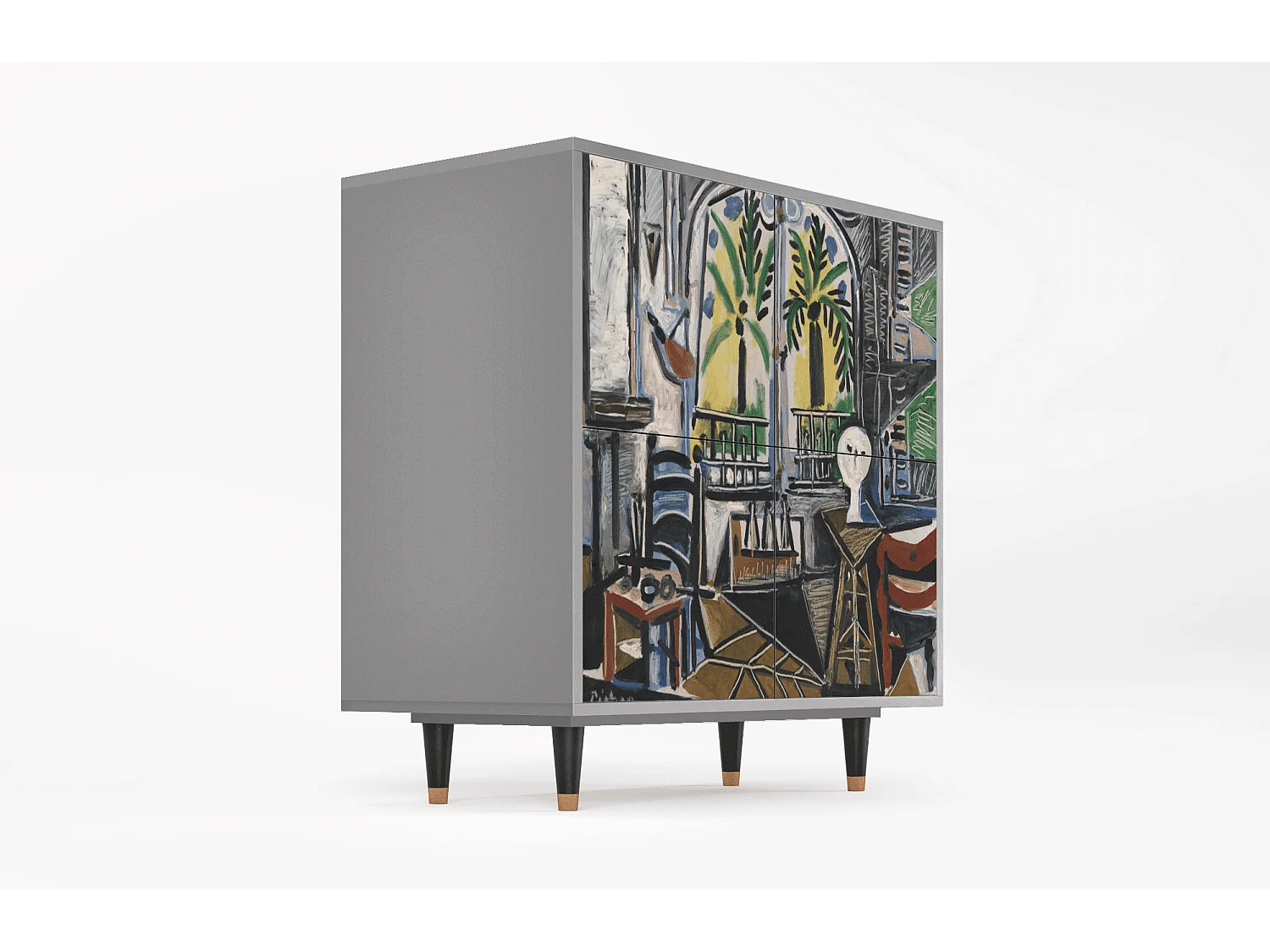 Sideboard - 94x96x48 cm - BS3 - The Studio , Grau