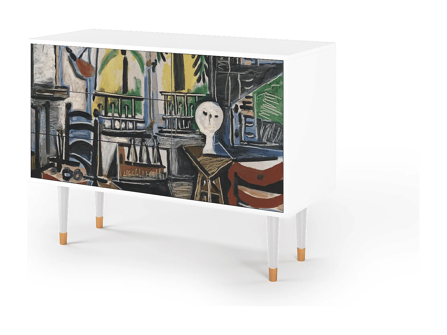 Buffet - 115х84х41 cm - S3 - The Studio , Blanc