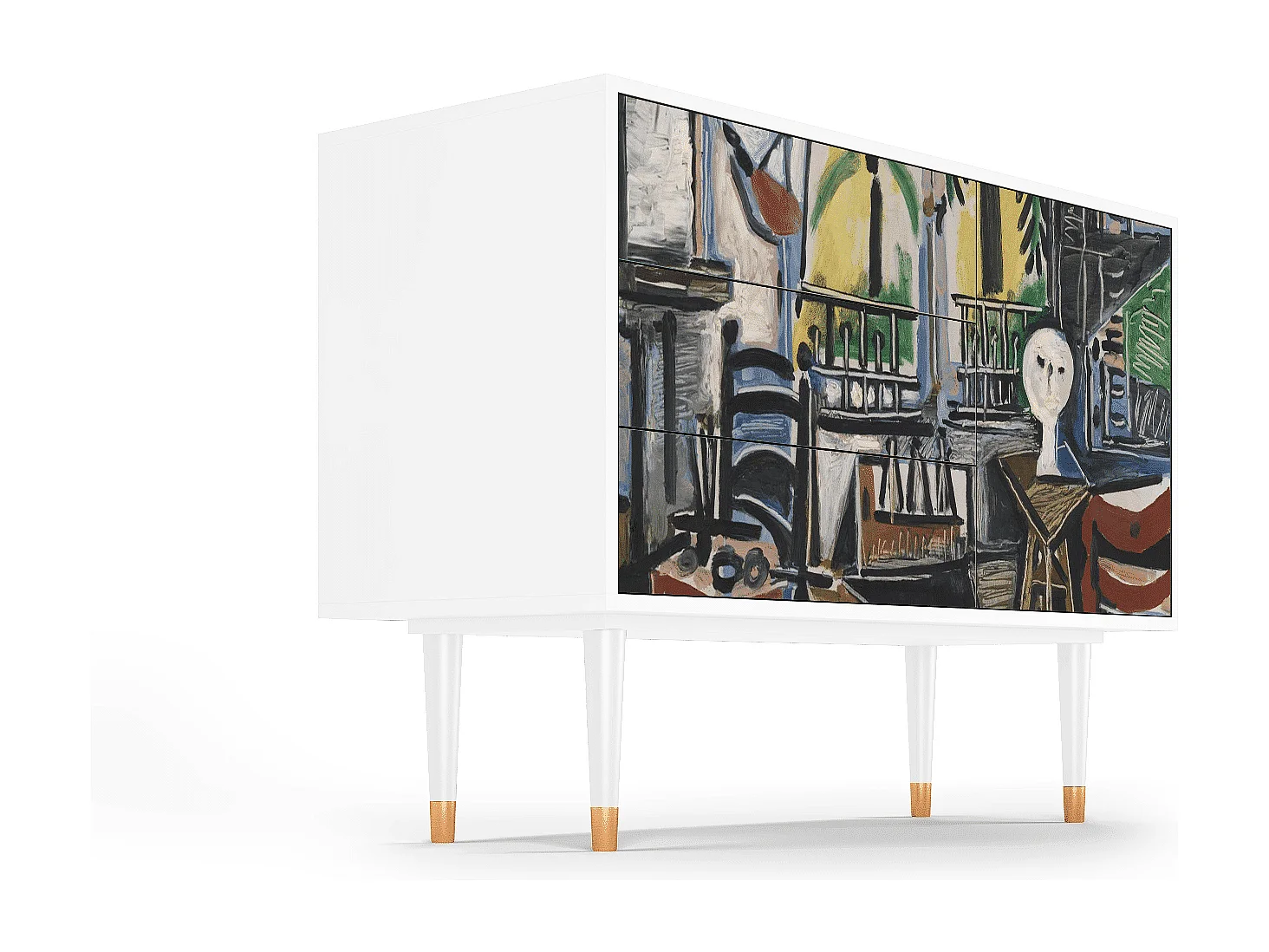 Aparador - 115х84х41 cm - S3 - The Studio , Branco