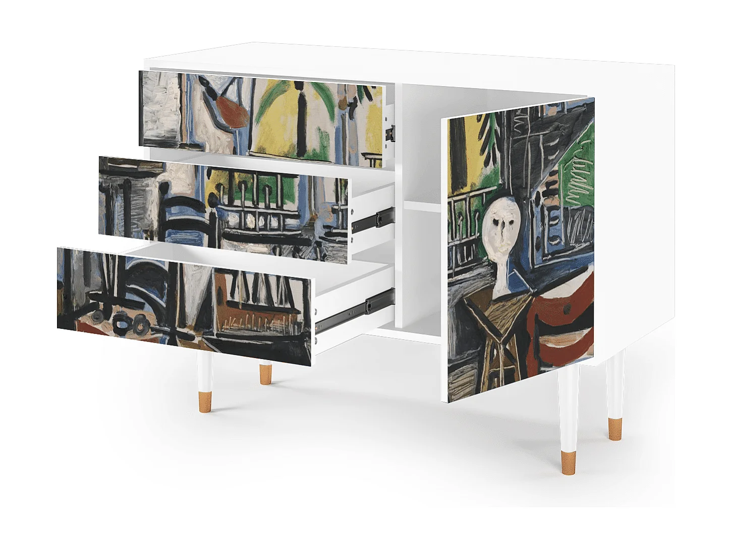 Aparador - 115х84х41 cm - S3 - The Studio , Branco