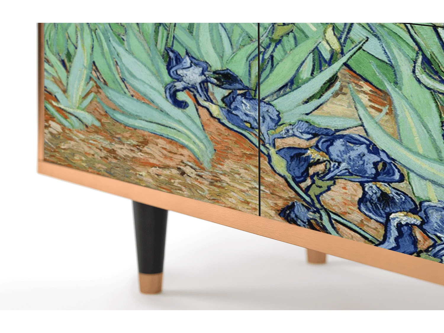 Aparador - 94x96x48 cm - BS3 - Irises , Nogal