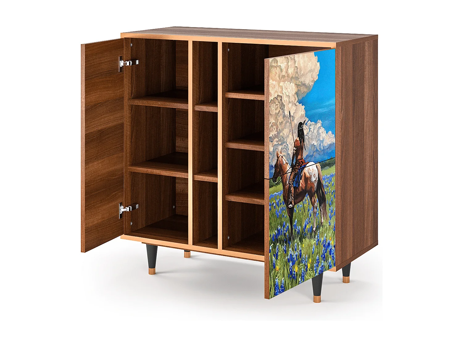 Buffet - 94х96х41 cm - BS5 - Thunderheads by Dean, Noyer