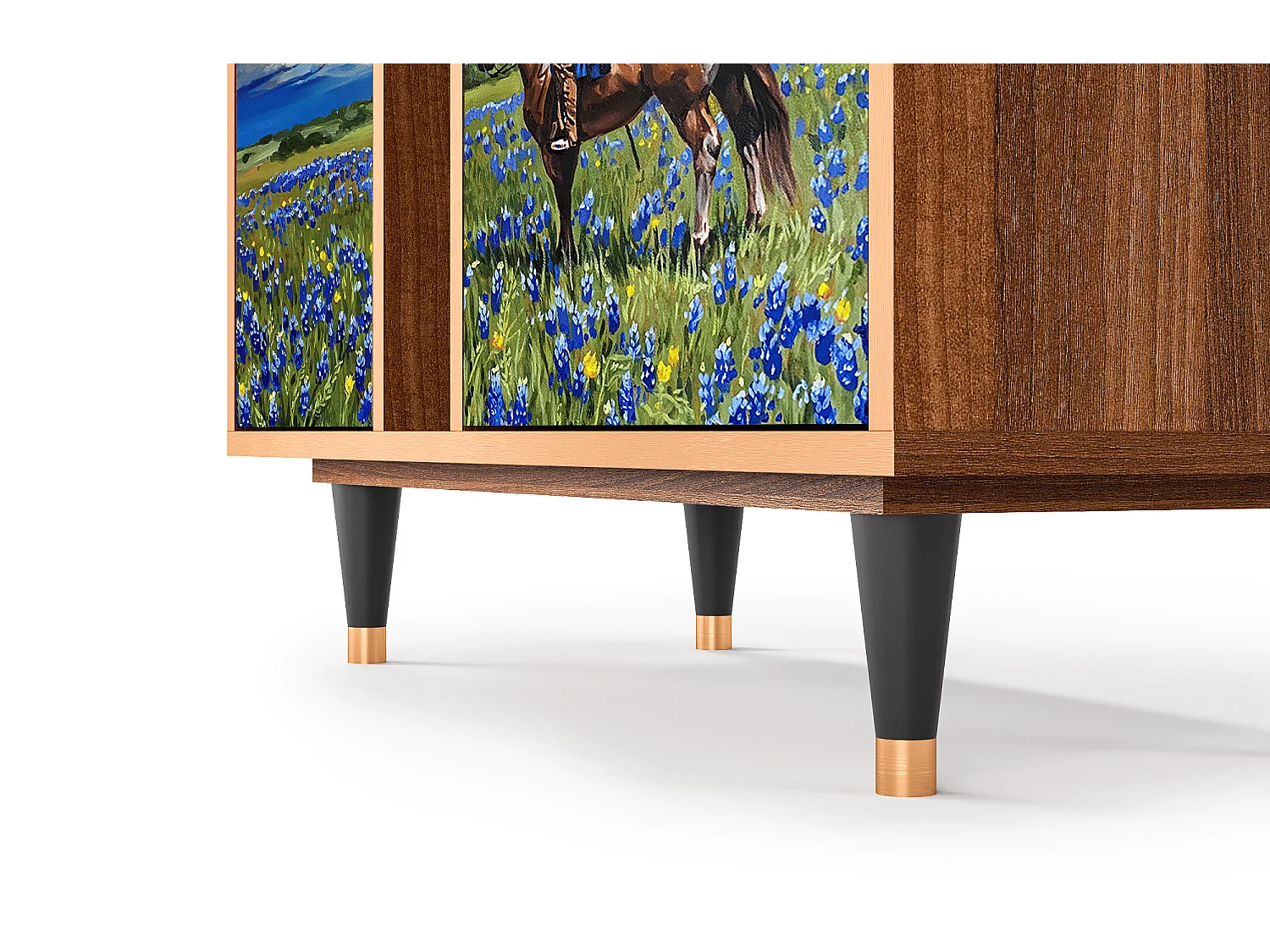 Buffet - 94х96х41 cm - BS5 - Thunderheads by Dean, Noyer