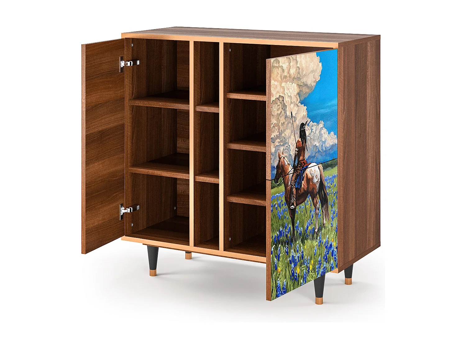 Buffet - 94х96х41 cm - BS5 - Thunderheads by Dean, Noyer