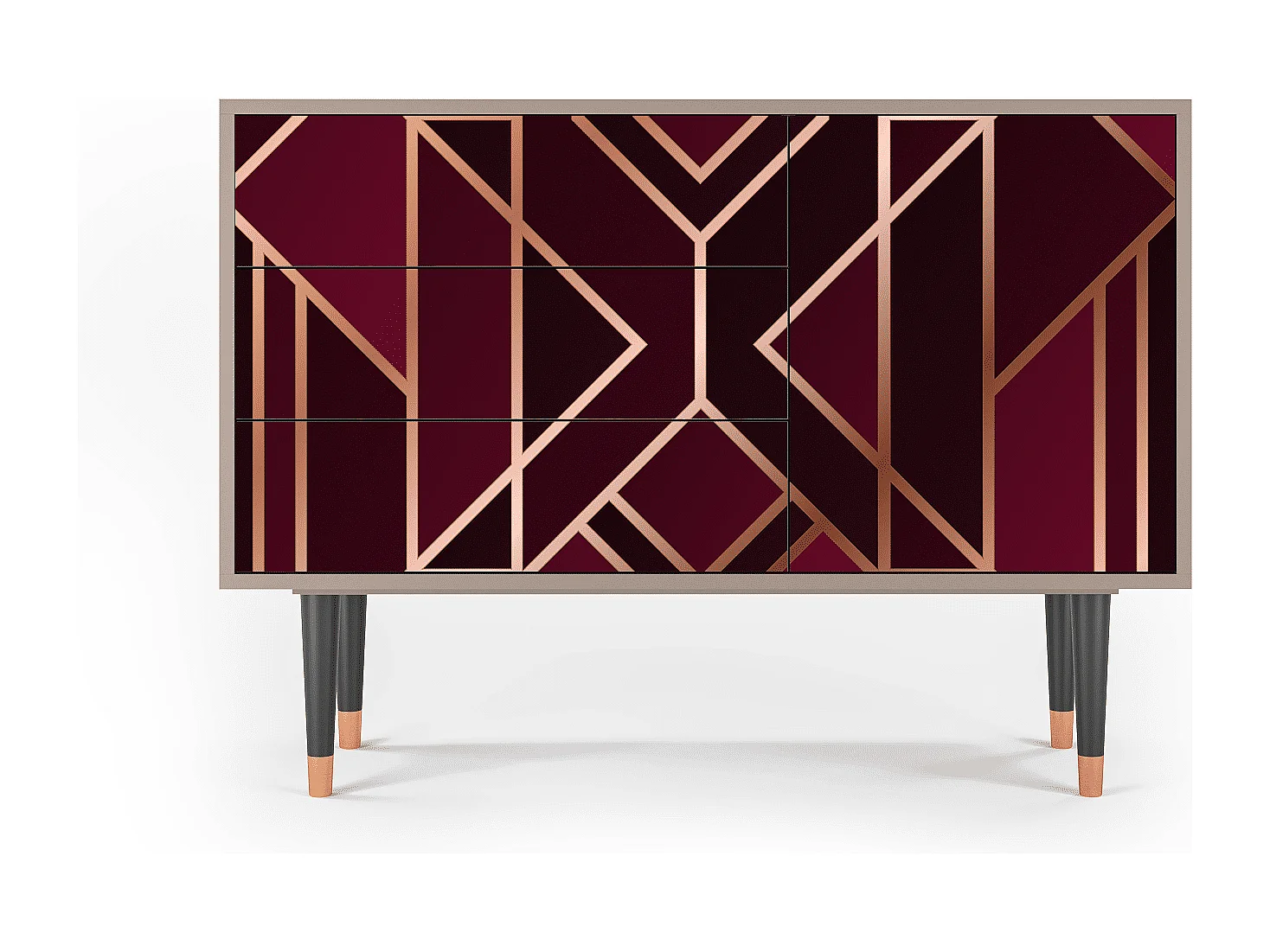 Credenza - 115х84х41 cm - S3 - Burgundy Jewelery, Sabbia
