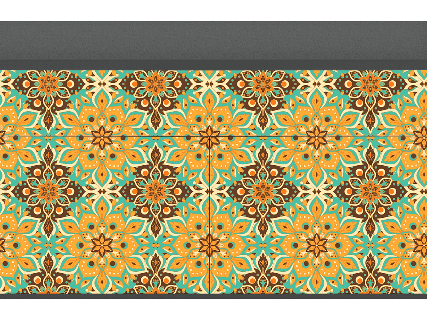 Buffet - 115x85x48 cm - BS4 - Indian Spices, Anthracite