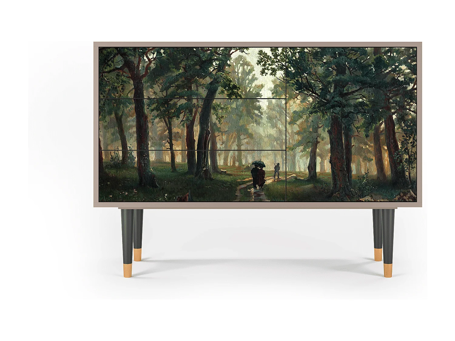 Credenza - 115х84х41 cm - S3 -  Rain in the Oak Forest, Sabbia