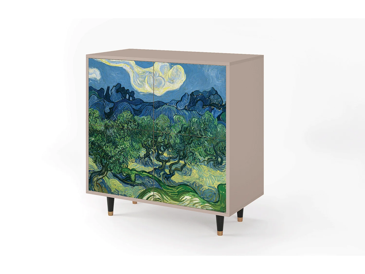 Kredens - 94x96x48 cm - BS3 - The Oil Trees, Latte