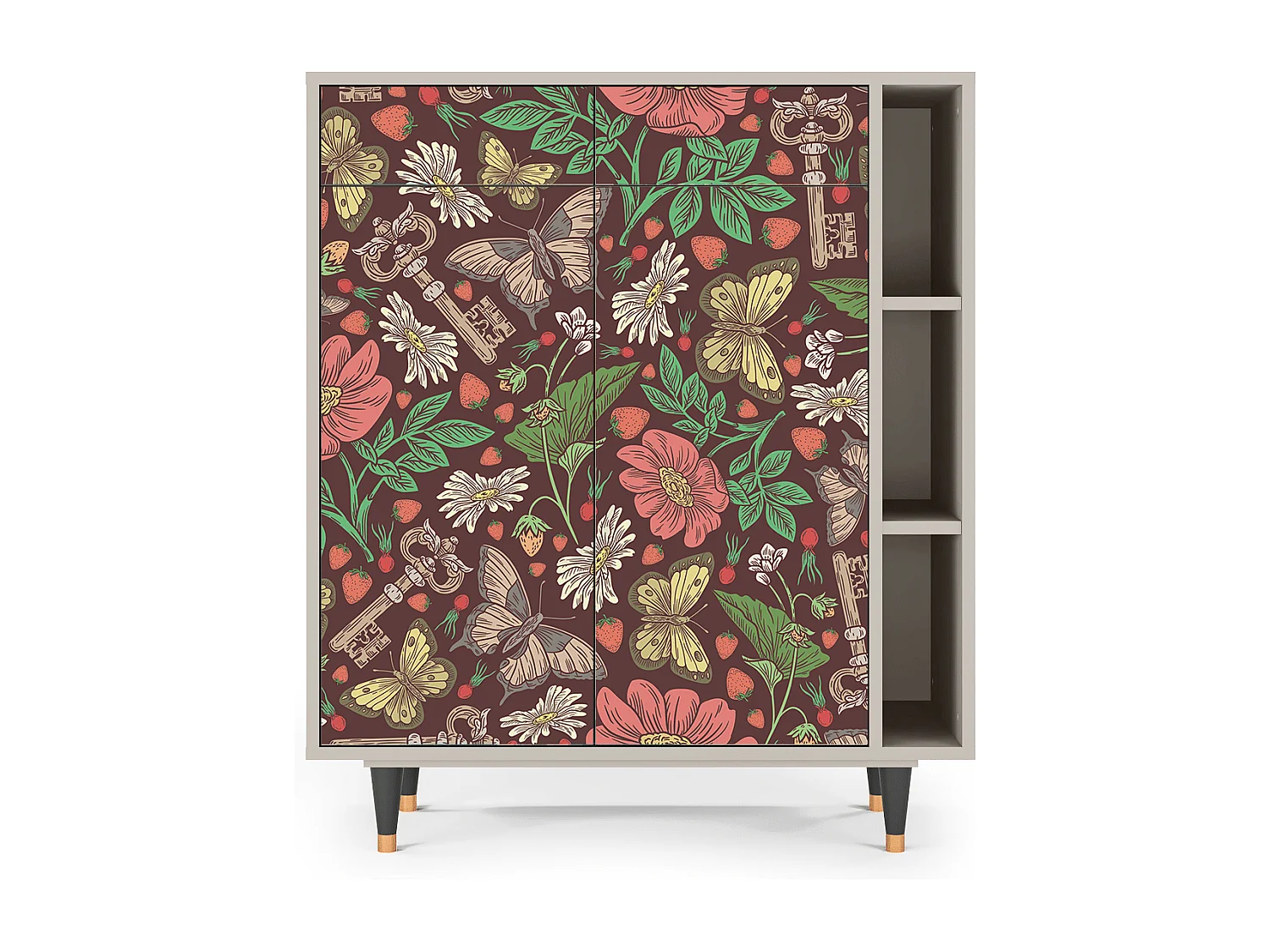 Buffet - 96х110х41 cm - BS6 - Alice in Wonderland, Sable