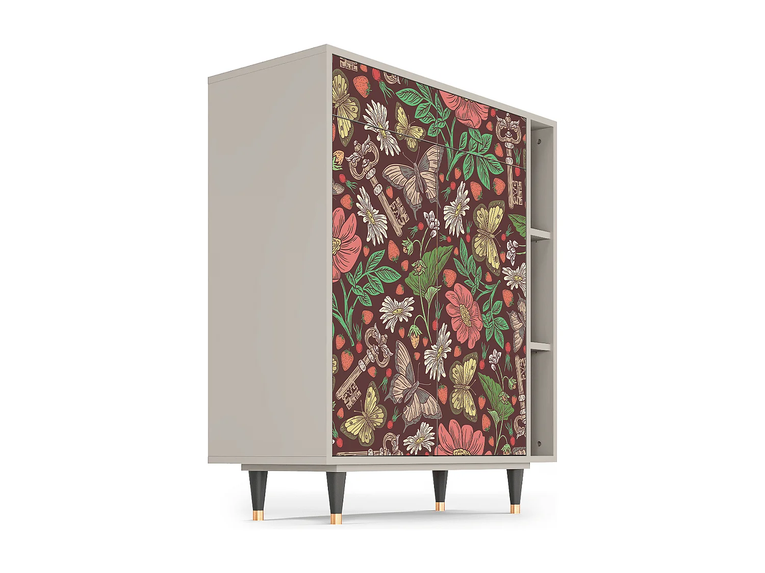 Buffet - 96х110х41 cm - BS6 - Alice in Wonderland, Sable