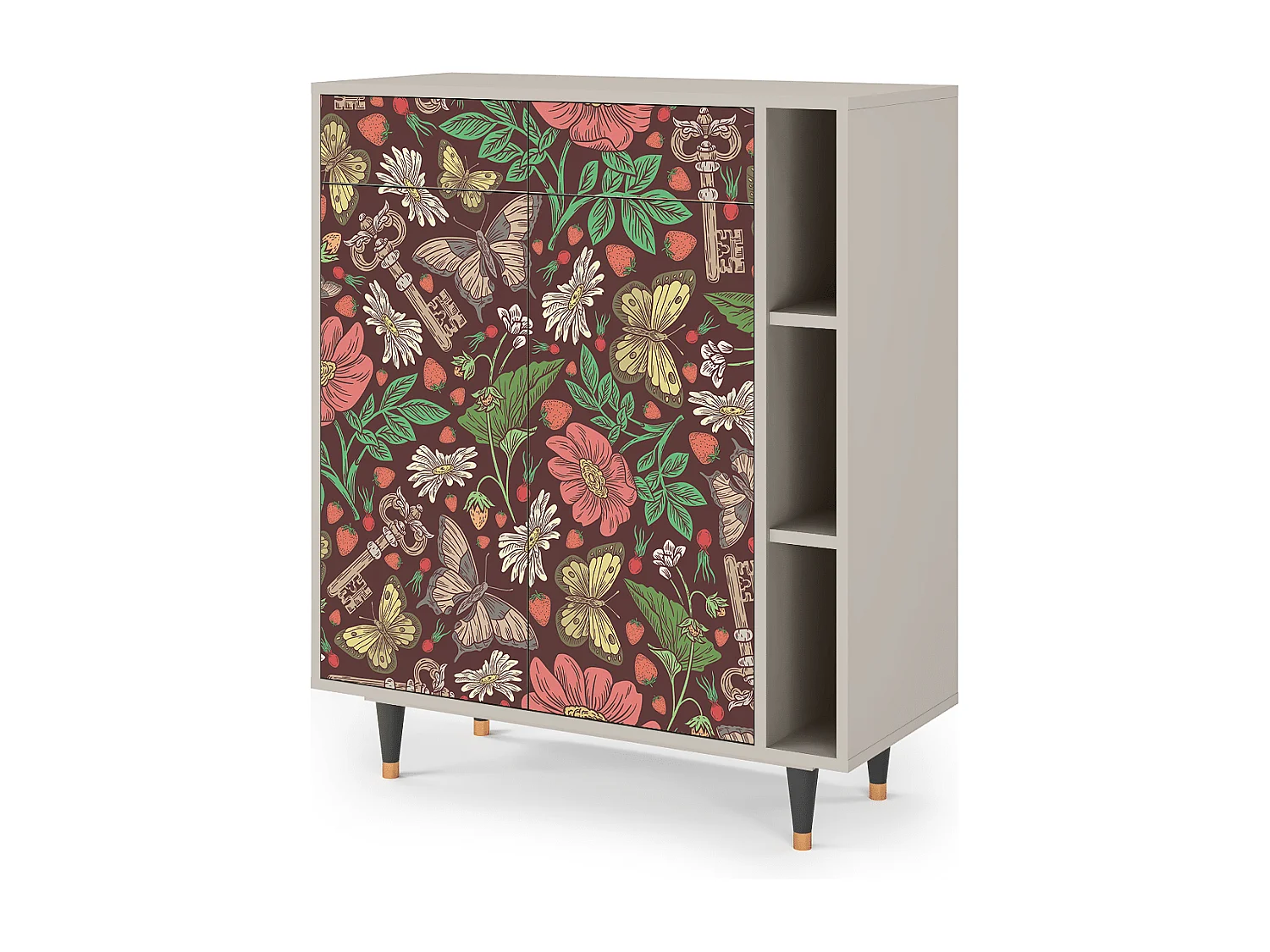 Buffet - 96х110х41 cm - BS6 - Alice in Wonderland, Sable