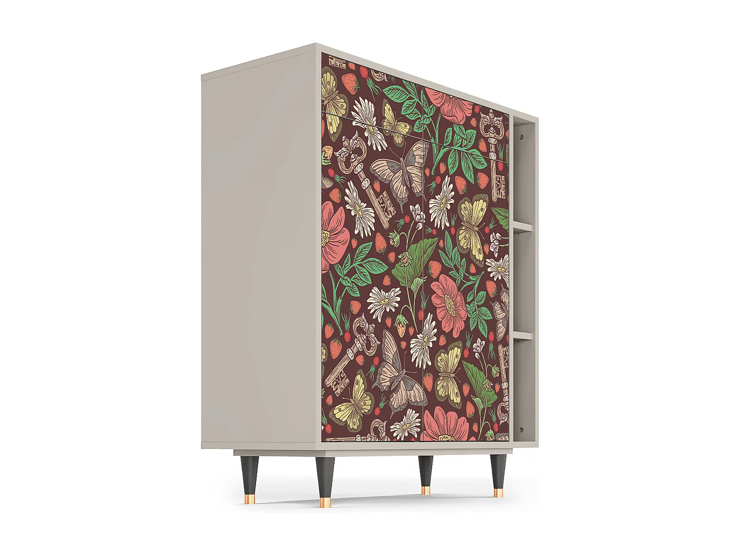 Buffet - 96х110х41 cm - BS6 - Alice in Wonderland, Sable