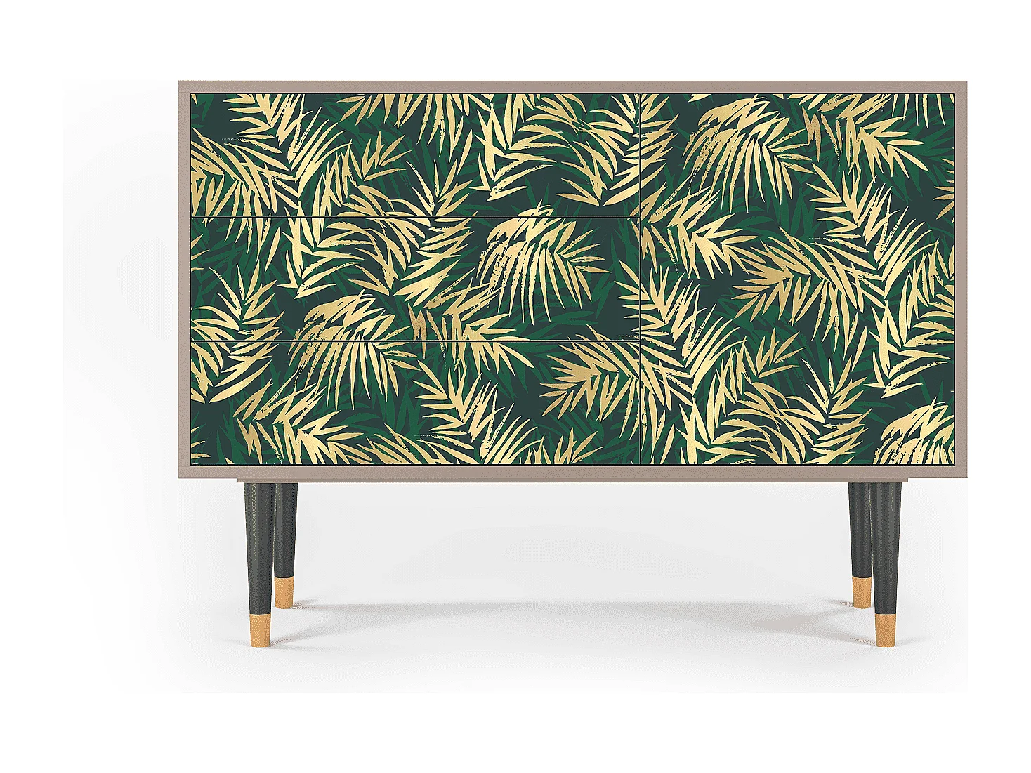 Credenza - 115х84х41 cm - S3 - Sunny Palm Tree, Latte