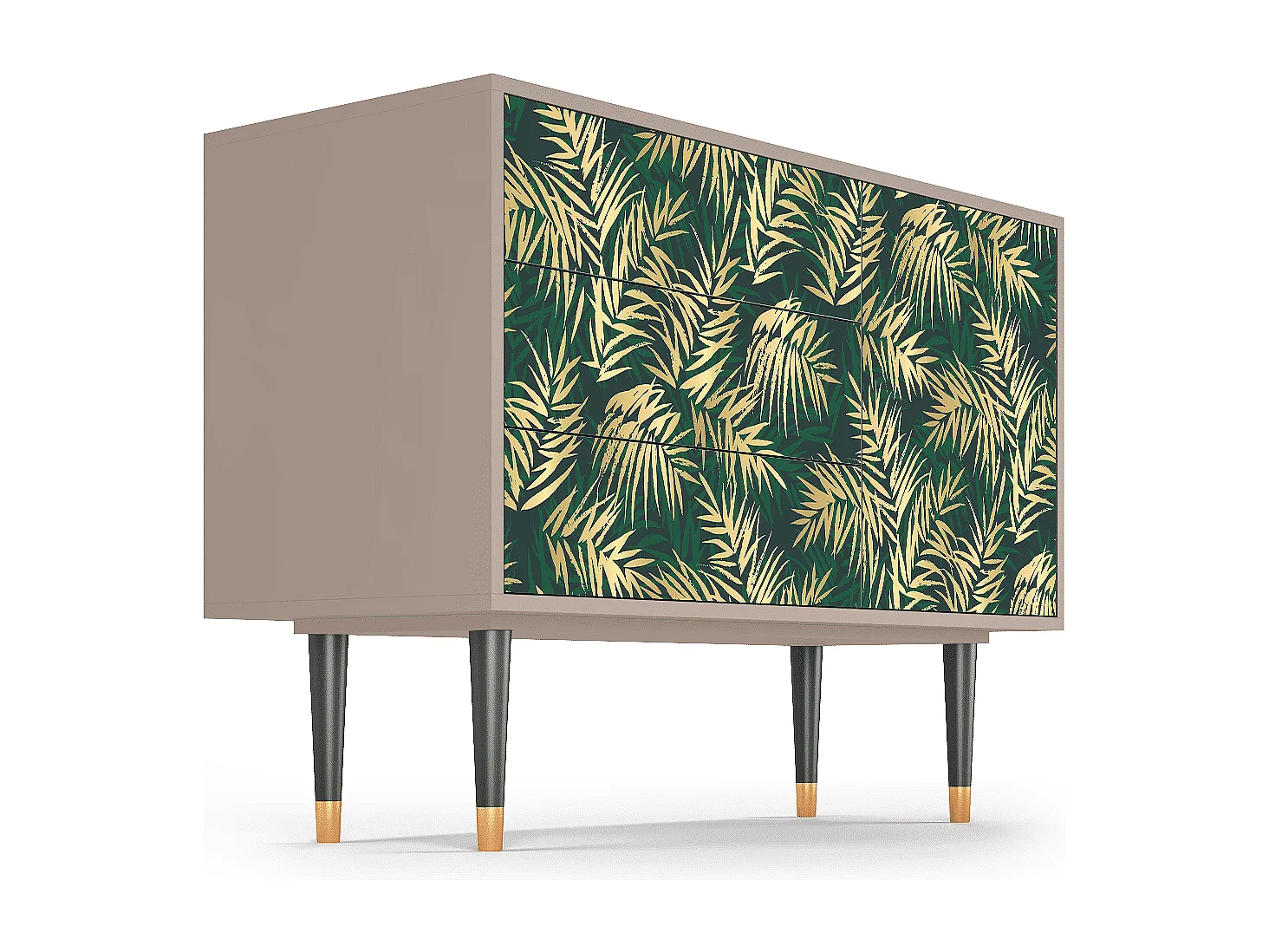 Credenza - 115х84х41 cm - S3 - Sunny Palm Tree, Latte