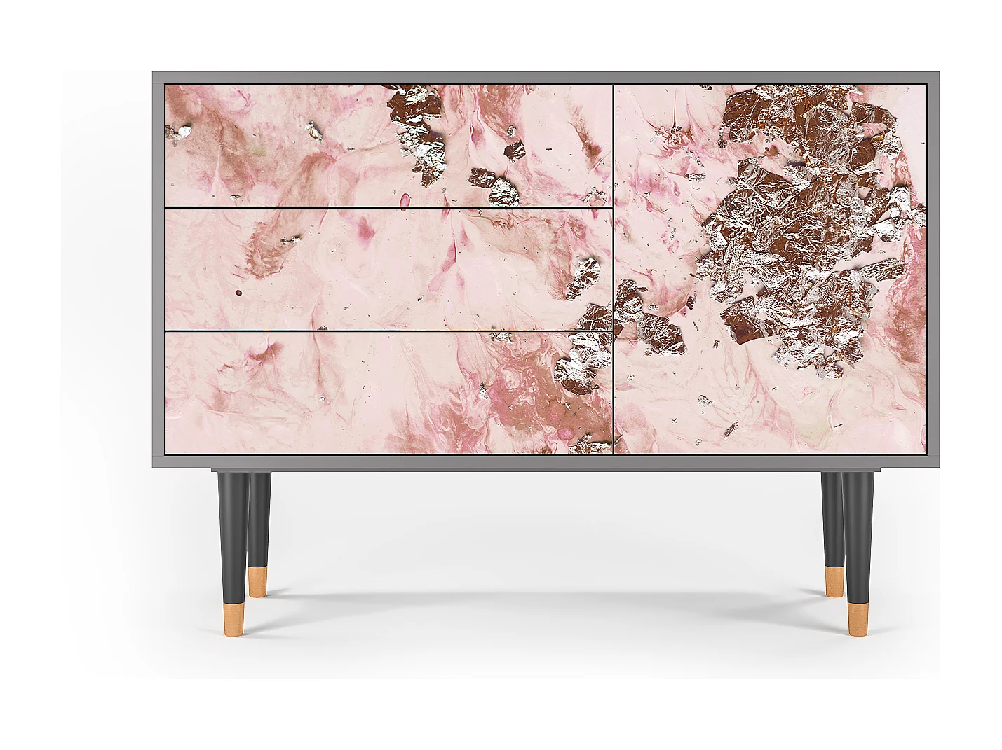 Credenza - 115х84х41 cm - S3 - Cotton Candy, Grigio