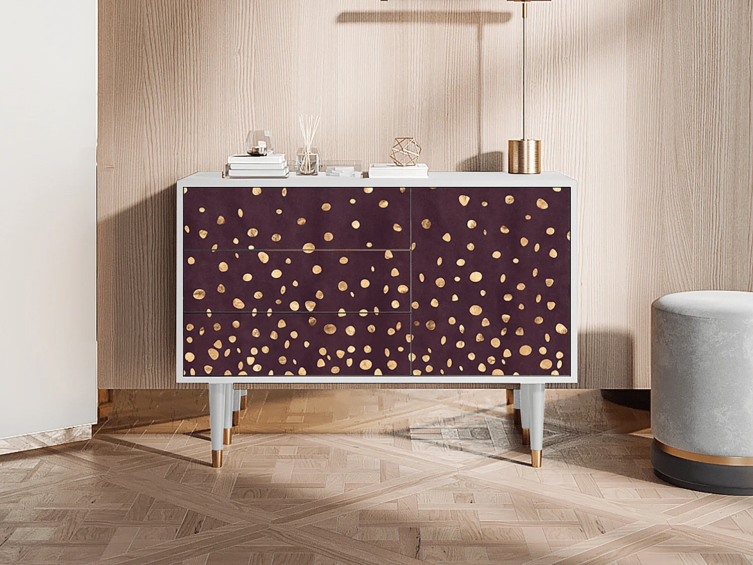 Credenza - 115х84х41 cm - S3 - Glowworms, Bianco