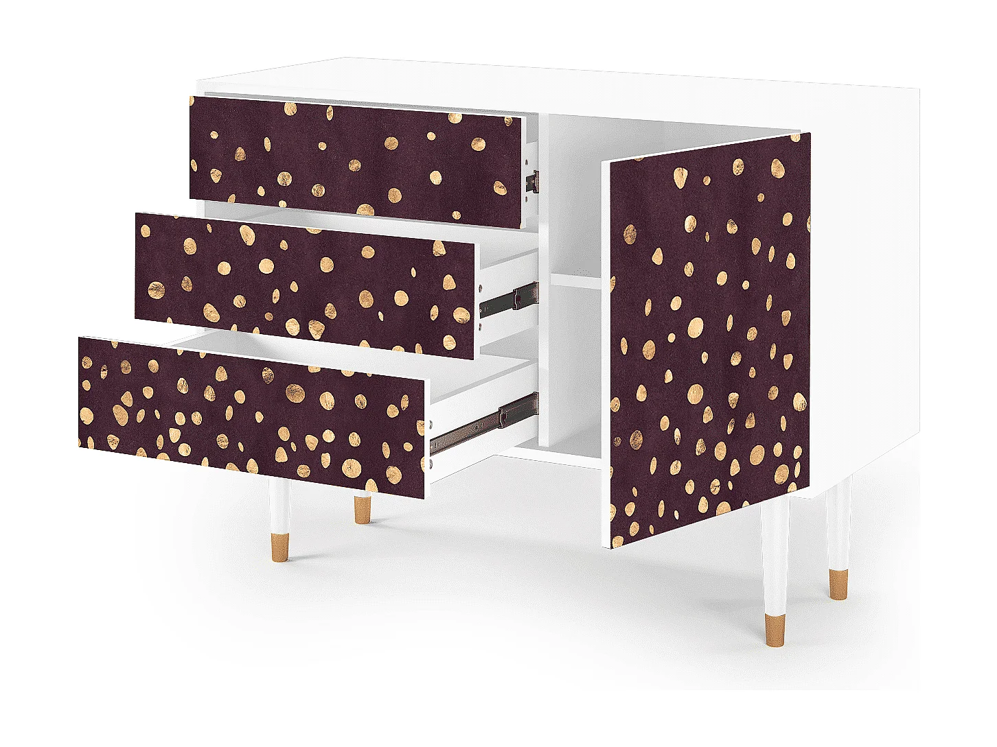 Credenza - 115х84х41 cm - S3 - Glowworms, Bianco