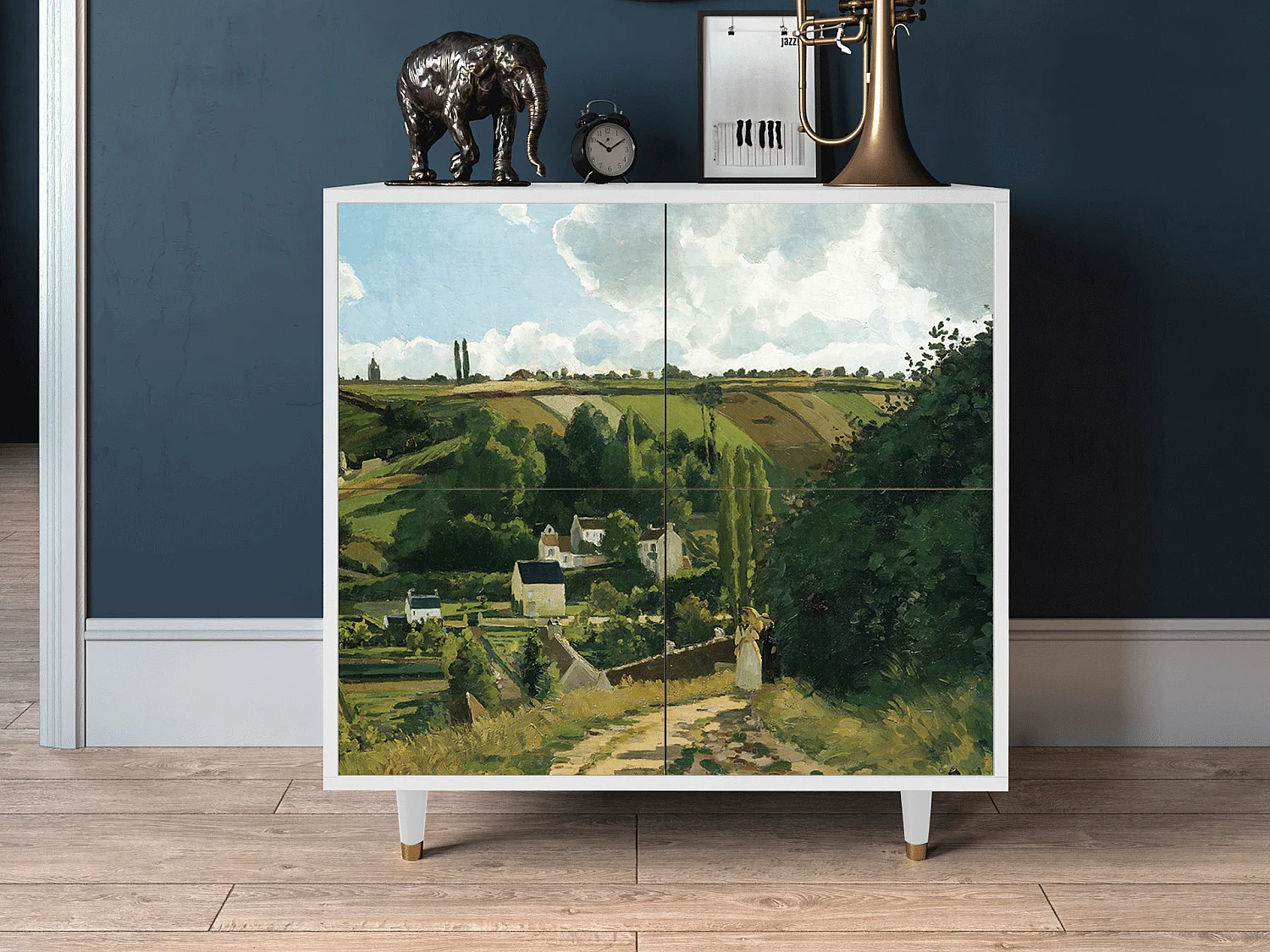 Aparador - 94x96x48 cm - BS3 - Jalais Hill by Pissarro, Blanco