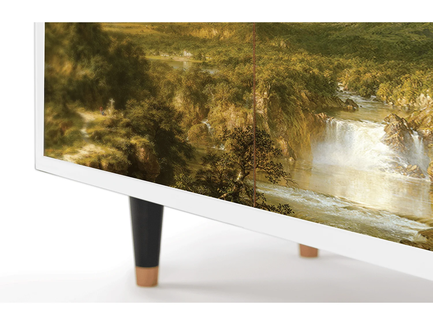 Credenza - 94x96x48 cm - BS3 - The Heart of the Andes , Bianco