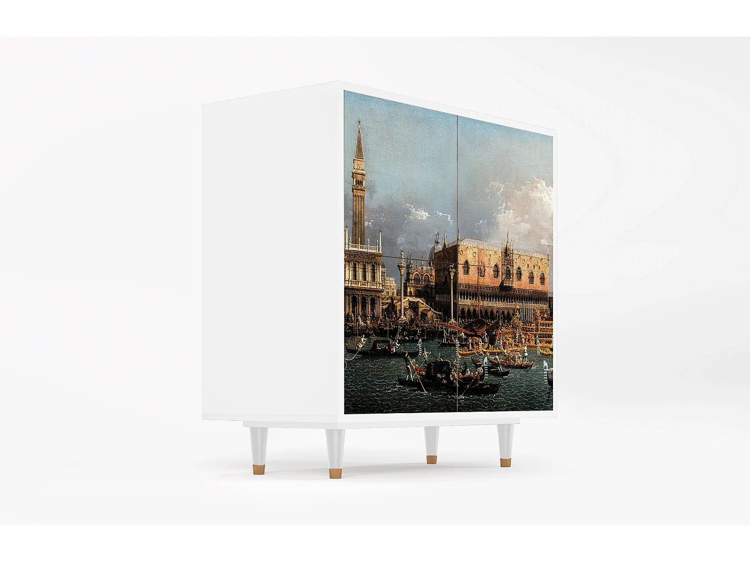 Sideboard - 94x96x48 cm - BS3 - The Bucintoro, Weiß