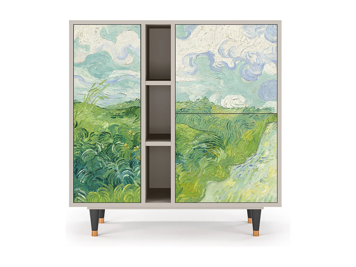 Buffet - 94х96х41 cm - BS5 - Green Wheat Fields, Sable