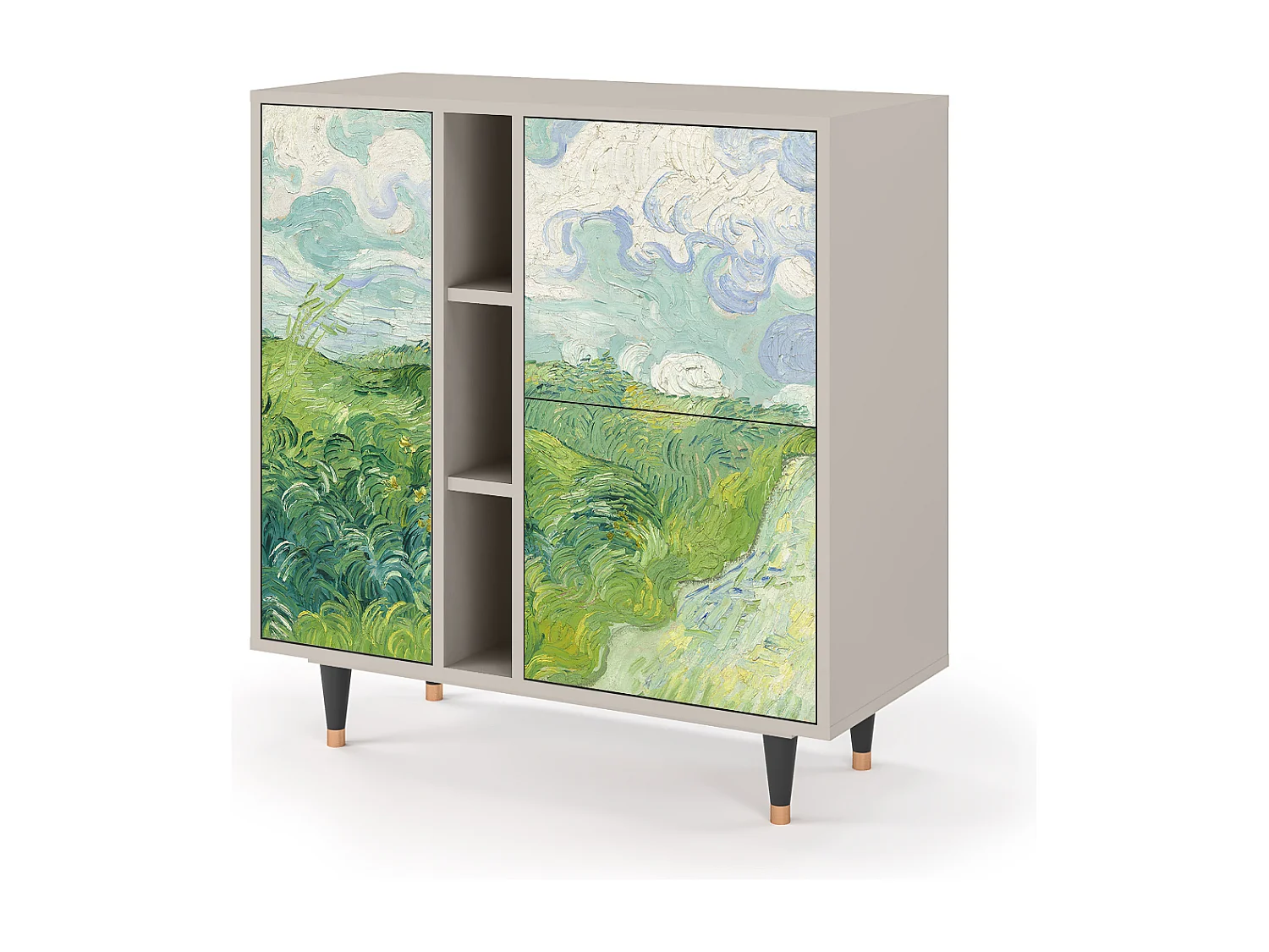 Buffet - 94х96х41 cm - BS5 - Green Wheat Fields, Sable