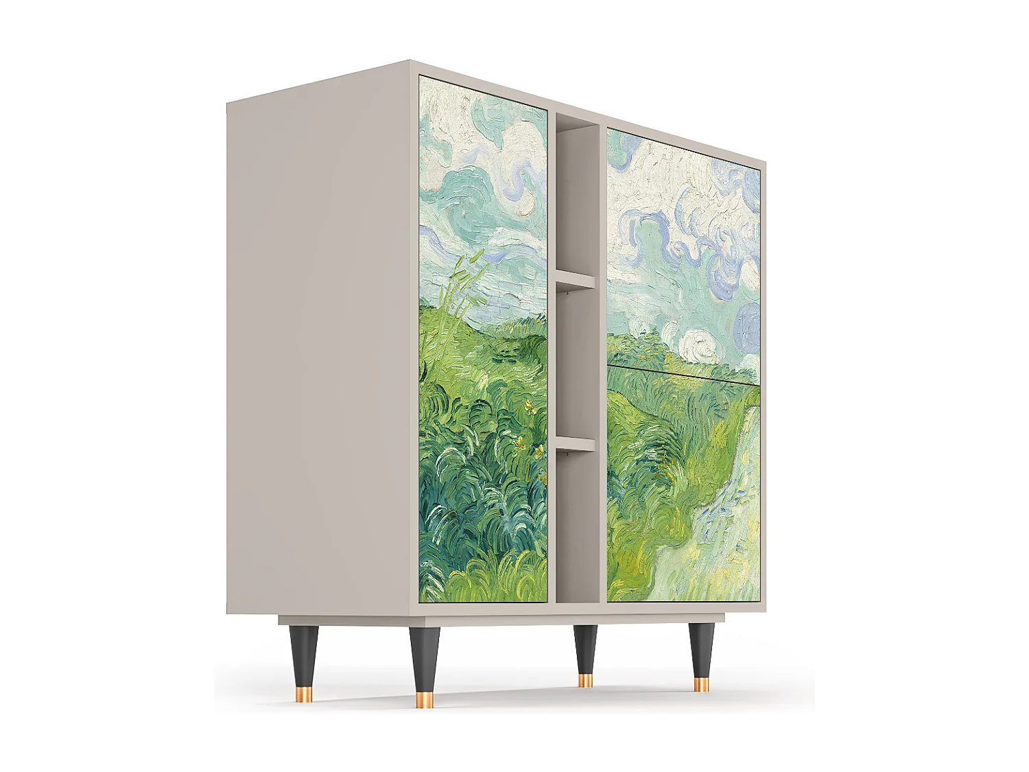 Buffet - 94х96х41 cm - BS5 - Green Wheat Fields, Sable