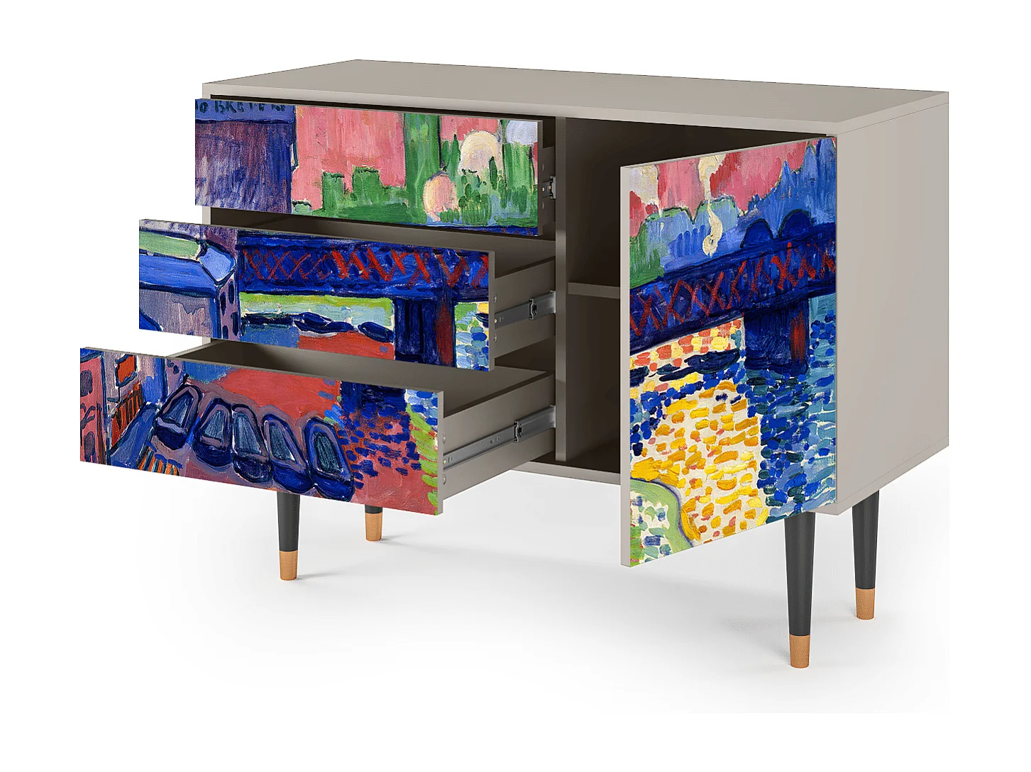 Buffet - 115х84х41 cm - S3 - Charing Cross Bridge, Sable