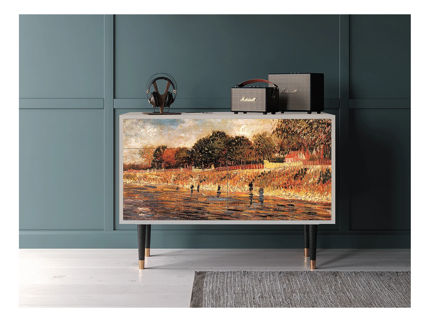 Buffet - 115x85x48 cm - BS4 - The Banks, Sable