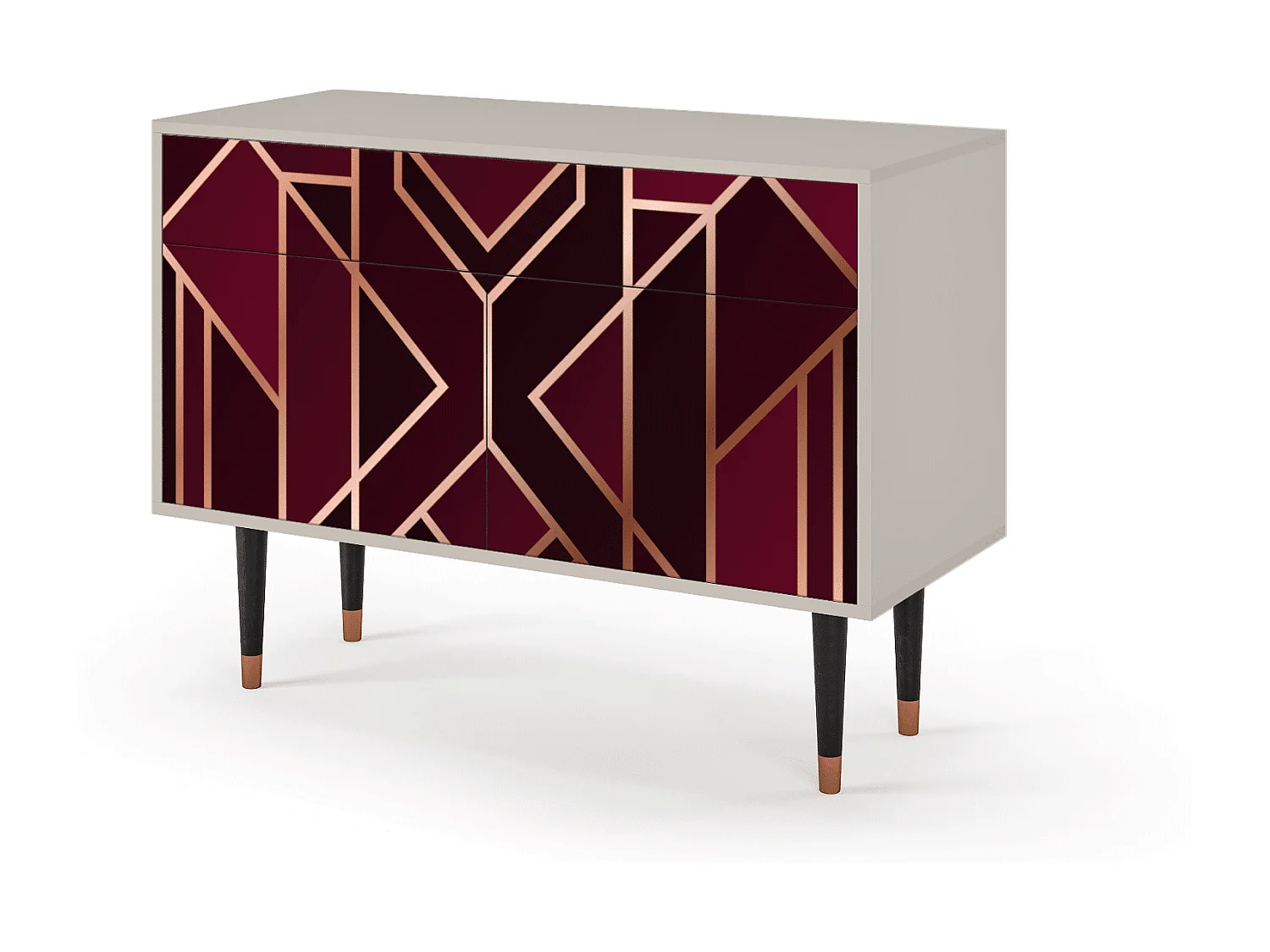 Buffet - 115x85x48 cm - BS4 - Burgundy Jewelery, Sable