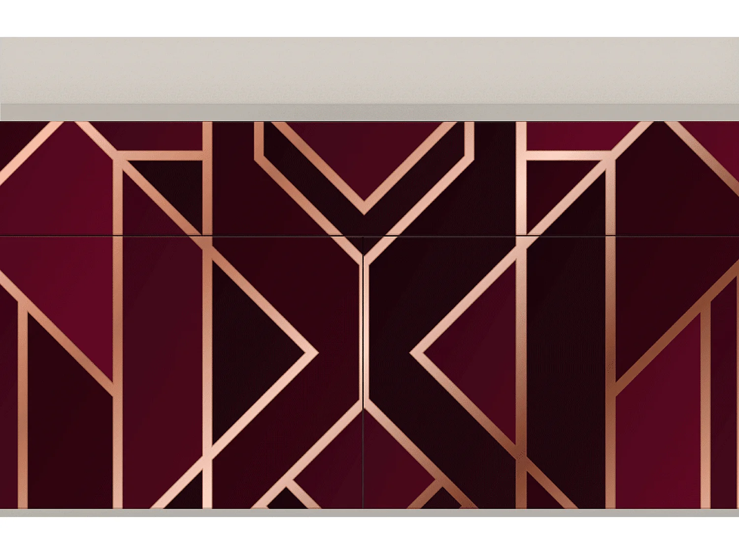 Buffet - 115x85x48 cm - BS4 - Burgundy Jewelery, Sable