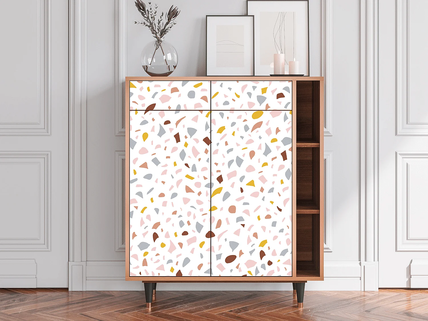 Dressoir - 96х110х41 cm - BS6 - Marmelade Cheese, Walnoot